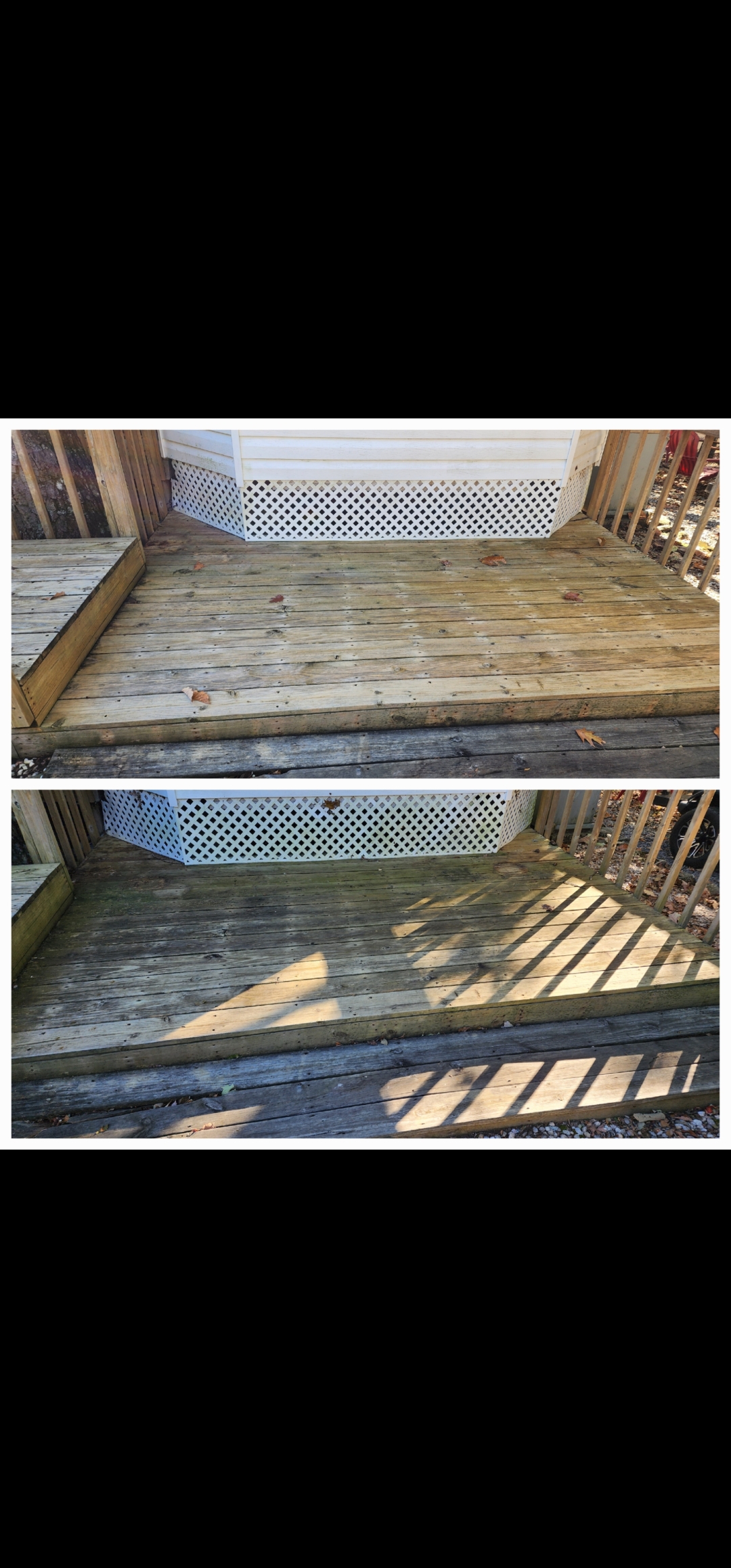 Deck cleaning Traphill NC 